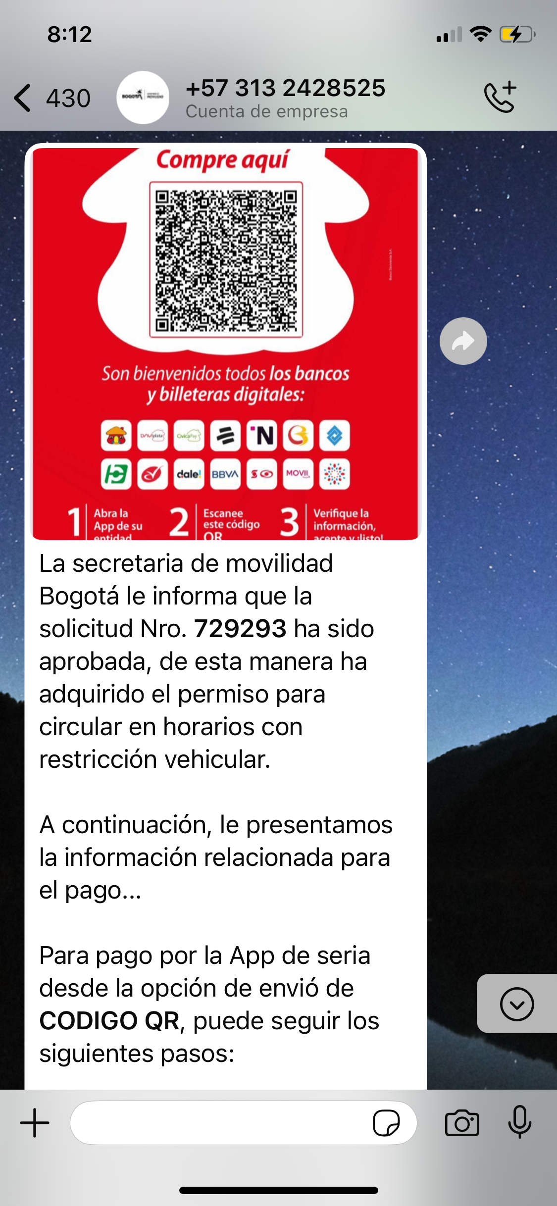 Instrucciones de pago fraudulentas