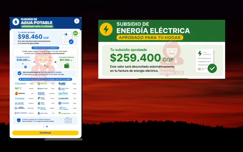 Formulario falso solicitando datos de tarjeta débito o crédito